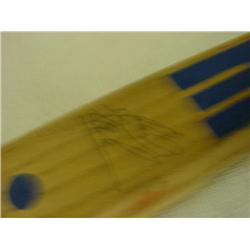 MELANSON Autographed Game Used Hockey Goalie Stick: