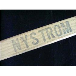 BOB NYSTROM Game Used Hockey Stick: