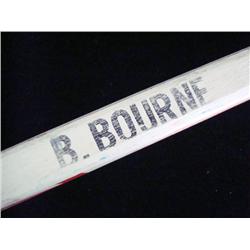 BOB BOURNE Game Used Hockey Stick: