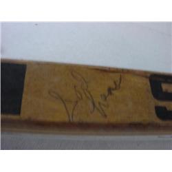 LANGEVIN, HENRY & LANE Game Used Hockey Sticks: