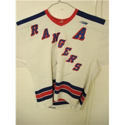 MICAH AIVAZOFF Game worn Jersey Assistant Captain: