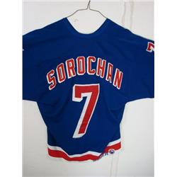 LEE SOROCHAN Game Worn Jersey