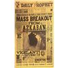 Image 1 : Autograph Harry Potter Newspaper Poster