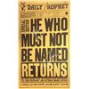 Image 1 : Autograph Harry Potter Newspaper Poster