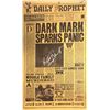 Image 1 : Autograph Harry Potter Newspaper Poster