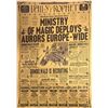 Image 1 : Autograph Harry Potter Newspaper Poster