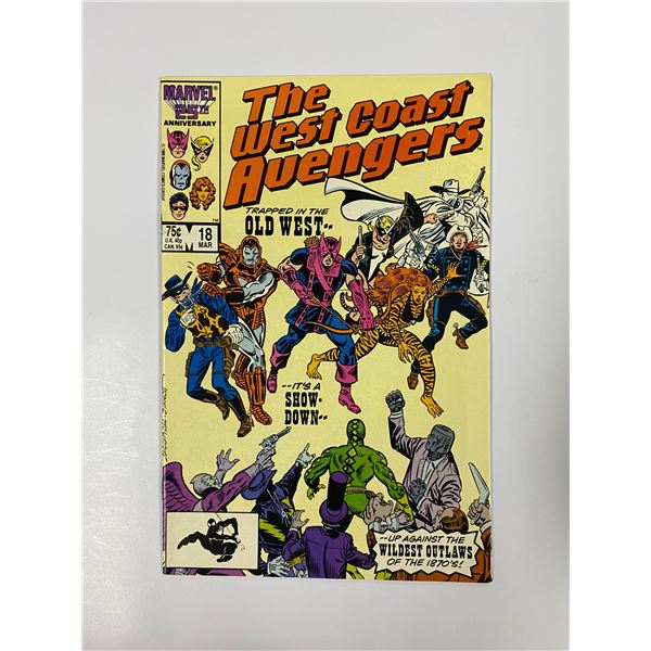 West Coast Avengers 18 Vintage Comic Book