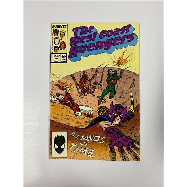 West Coast Avengers 20 Vintage Comic Book