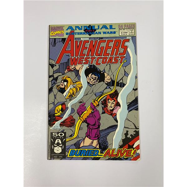 West Coast Avengers 6 Vintage Comic Book