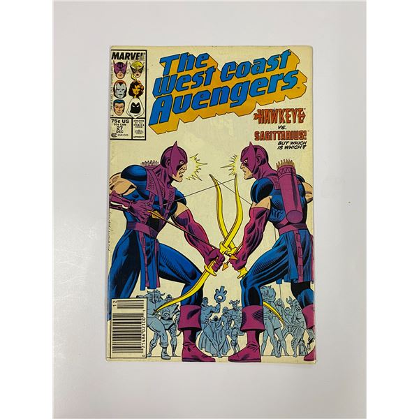 West Coast Avengers 27 Vintage Comic Book