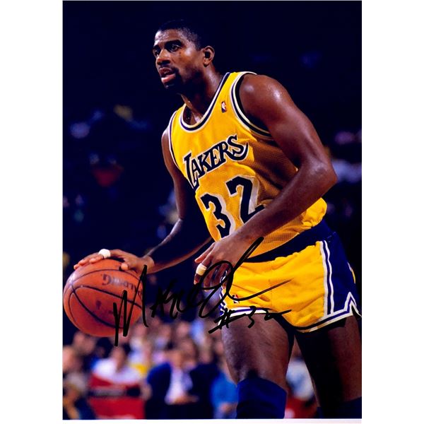 Magic Johnson Autograph  Autograph Signed Photo