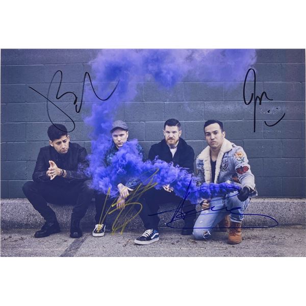 Fall Out Boy Signed Photo