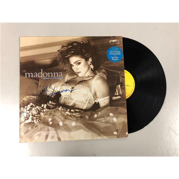 Autograph Signed Madonna Like A VirginVinyl