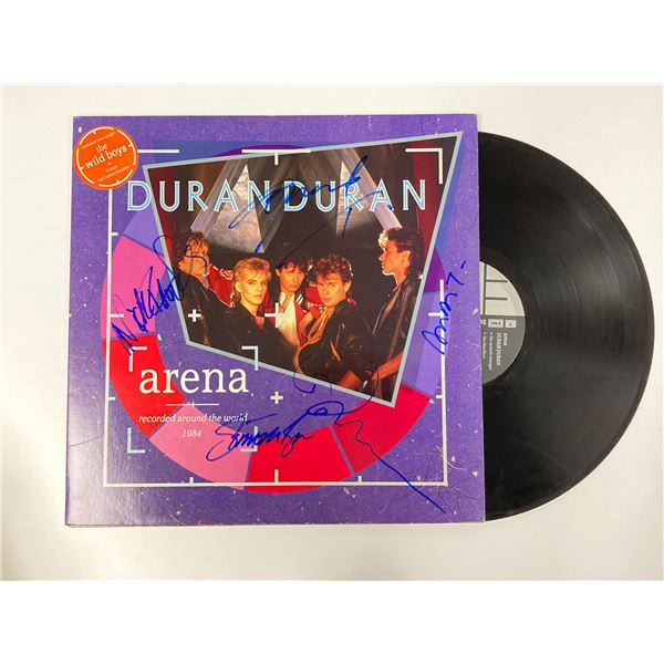 Autograph Signed Duran Duran Arena Vinyl