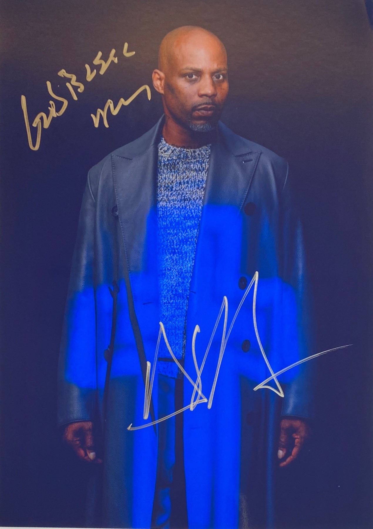 Autograph Signed DMX Photo