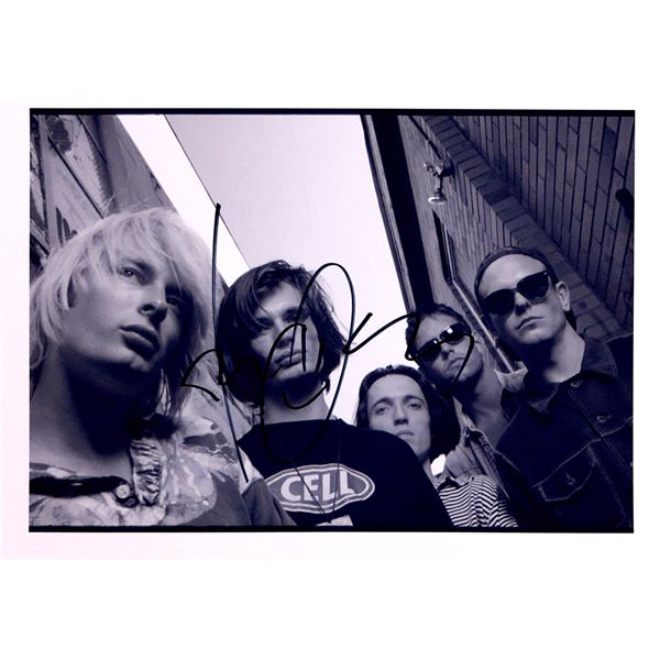 Radiohead Autograph Signed Photo