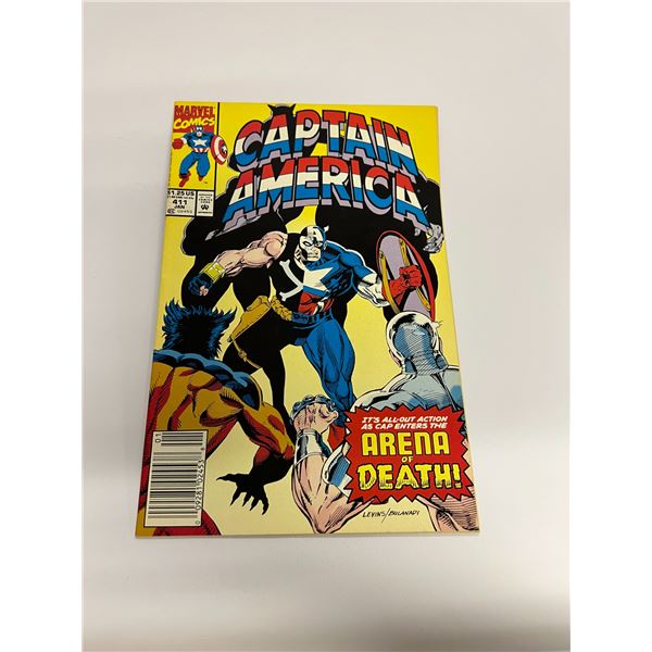 Captain America #411 Vintage Marvel Comic