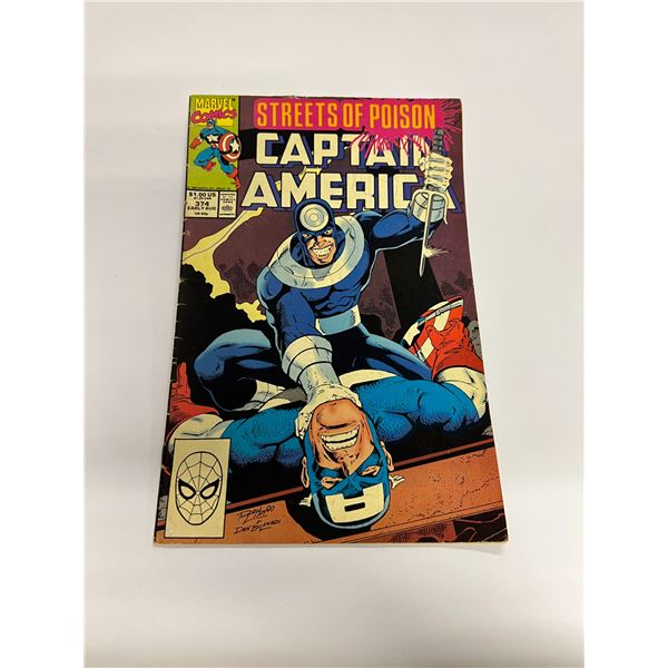 Captain America #374 Vintage Marvel Comic