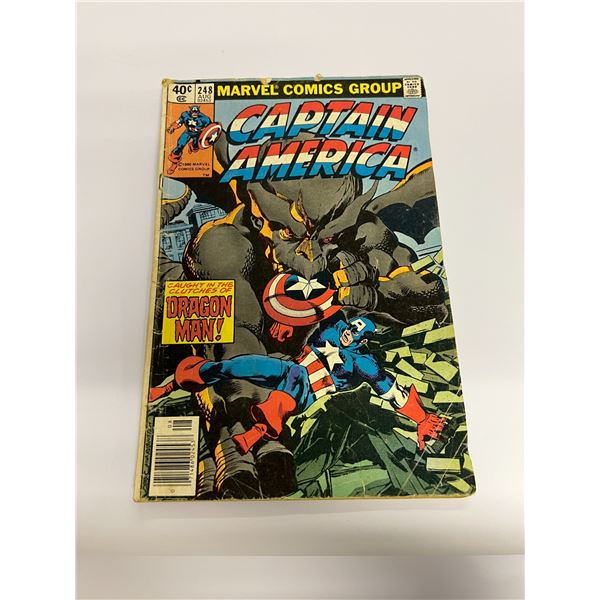 Captain America #248 Vintage Marvel Comic
