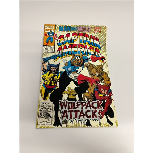 Captain America #406 Vintage Marvel Comic