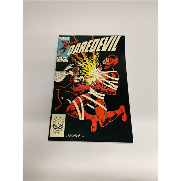 Daredevil #203 Vintage Marvel Comic