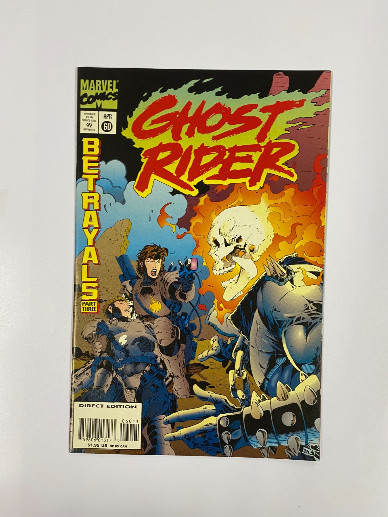Ghost Rider #60 Vintage Marvel Comic