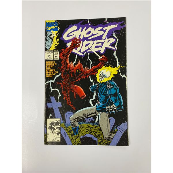 Ghost Rider #34 Vintage Marvel Comic