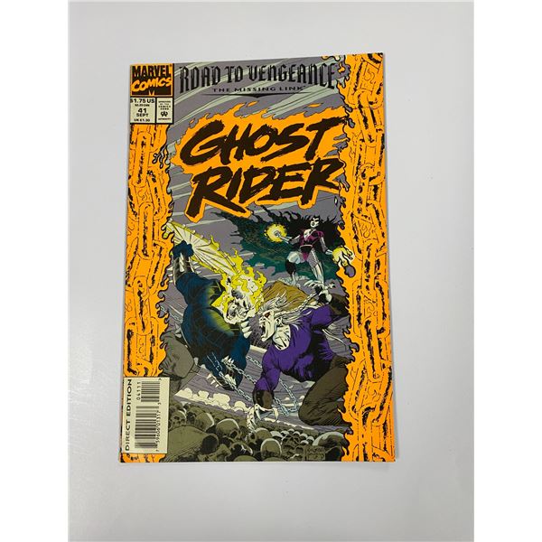 Ghost Rider #41 Vintage Marvel Comic