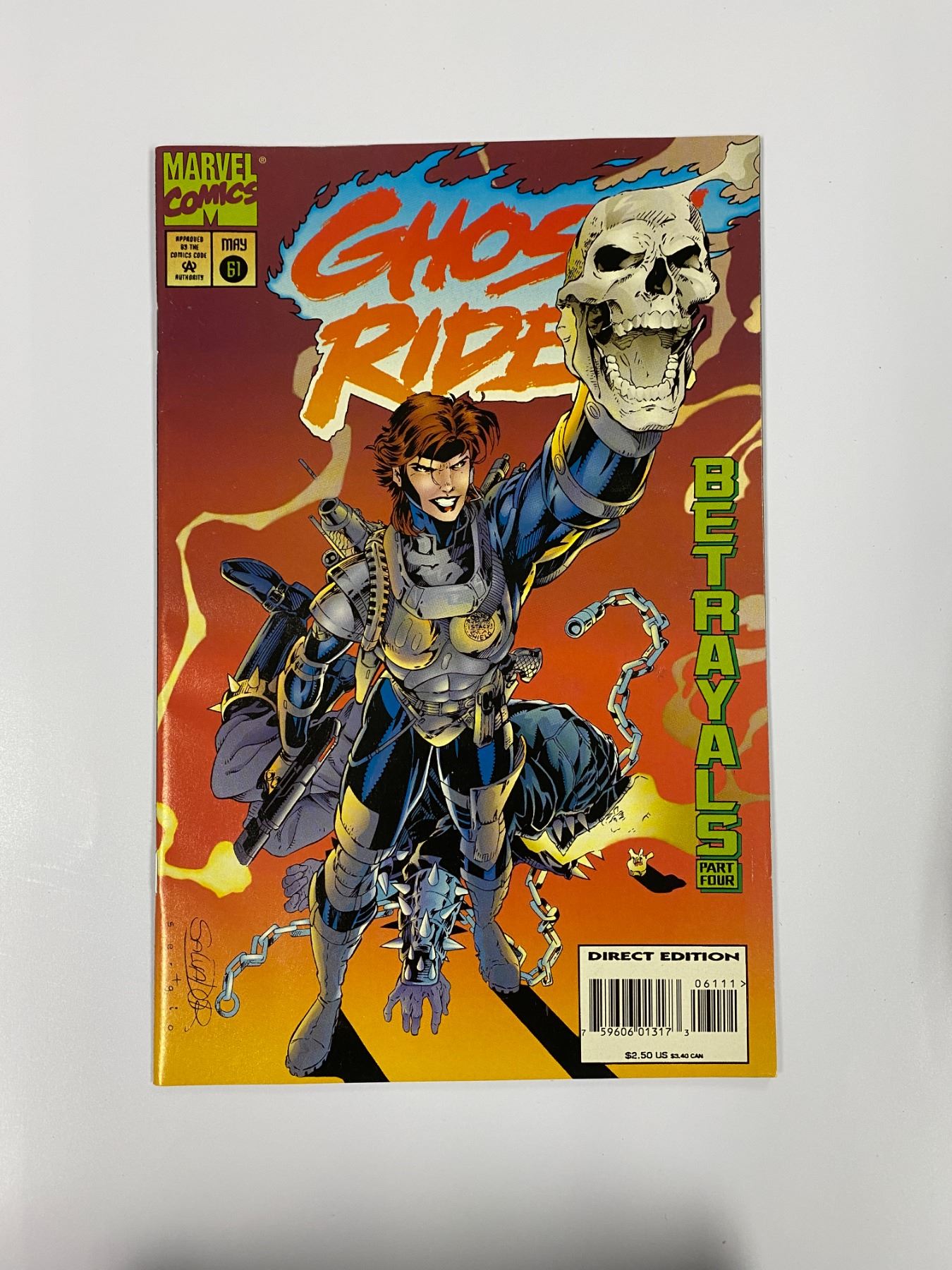 Ghost Rider #61 Vintage Marvel Comic