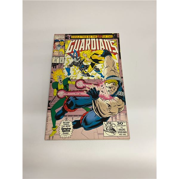 Guardians of Galaxy #31 Vintage Marvel Comic