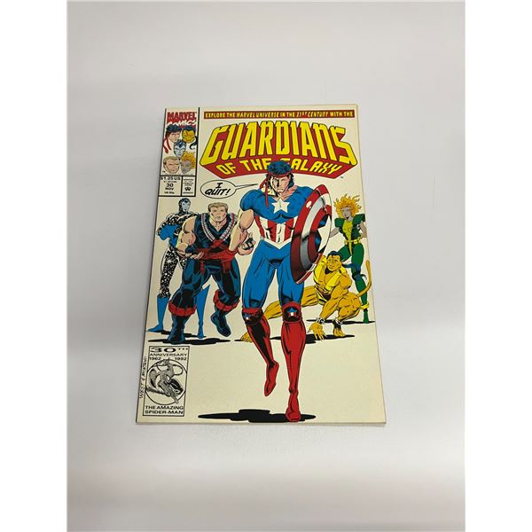 Guardians of Galaxy #30 Vintage Marvel Comic