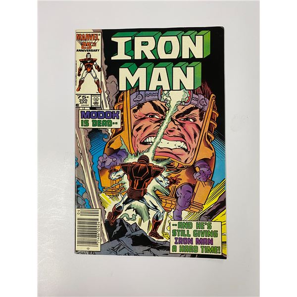 Iron Man #205 Vintage Marvel Comic