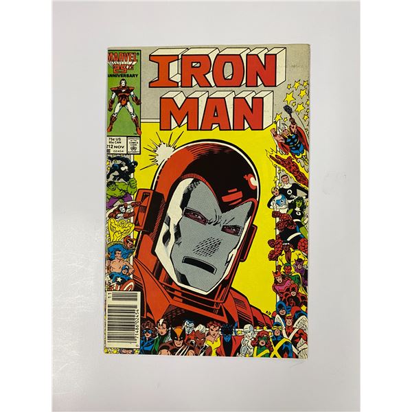 Iron Man #212 Vintage Marvel Comic