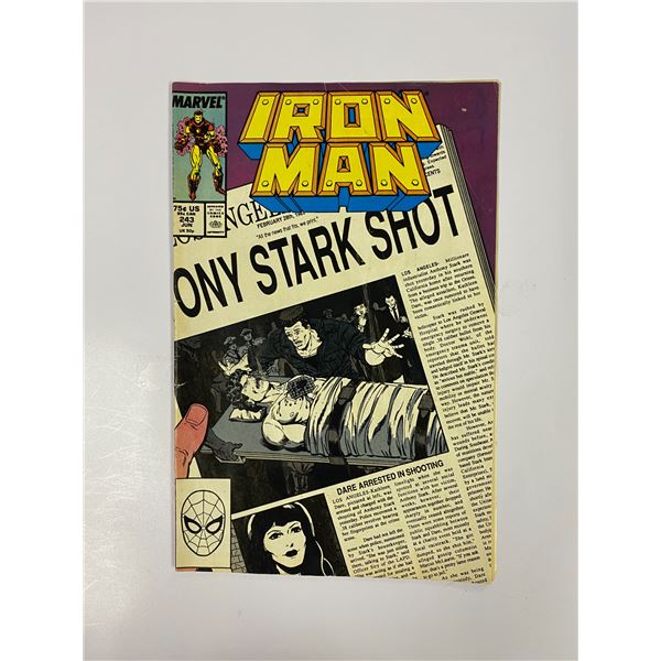 Iron Man #243 Vintage Marvel Comic