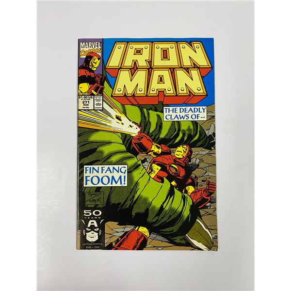 Iron Man #271 Vintage Marvel Comic