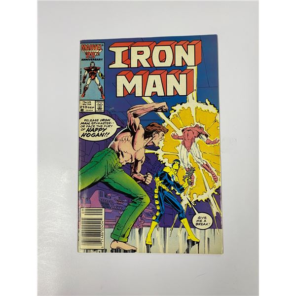 Iron Man #210 Vintage Marvel Comic
