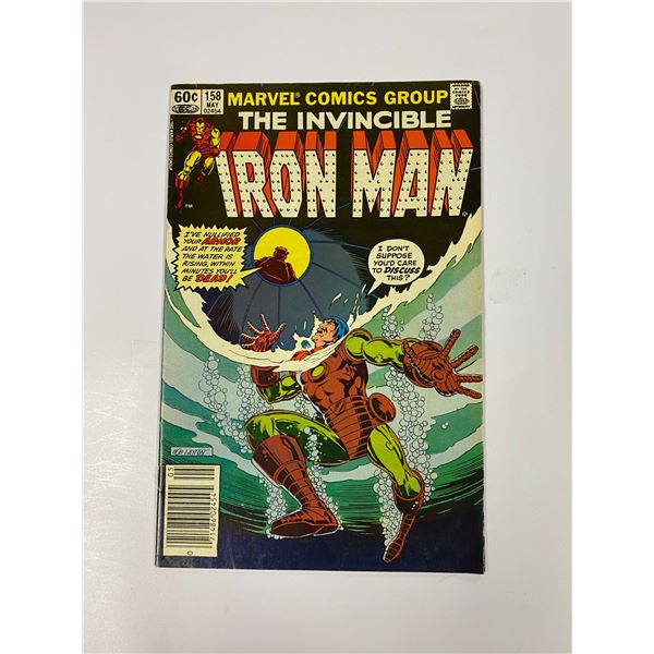Iron Man #158 Vintage Marvel Comic