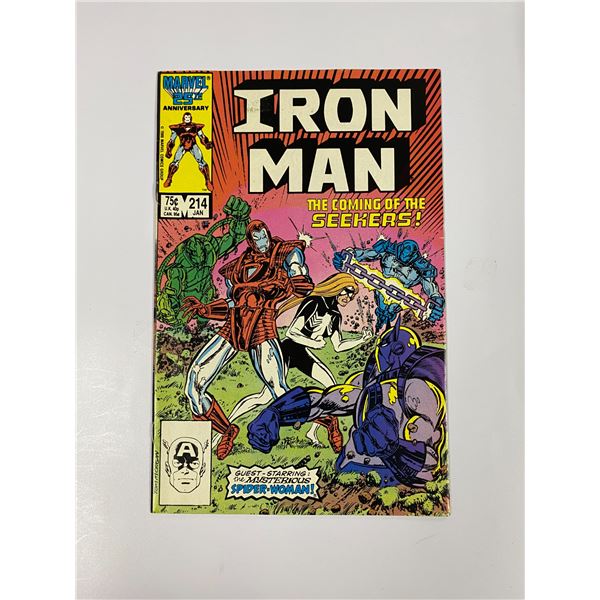 Iron Man #214 Vintage Marvel Comic
