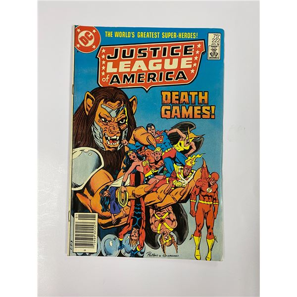 Justice League #222 Vintage DC Comic