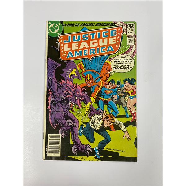 Justice League #175 Vintage DC Comic
