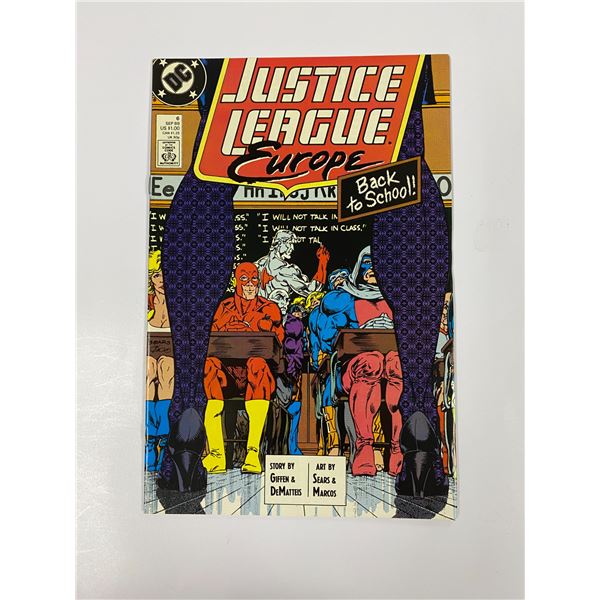 Justice League #6 Vintage DC Comic
