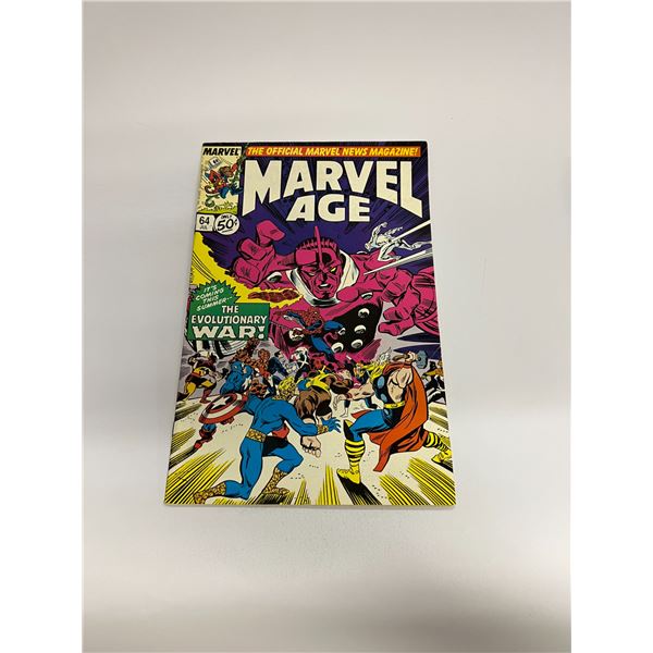 Marvel Age #64 Vintage Marvel Comic
