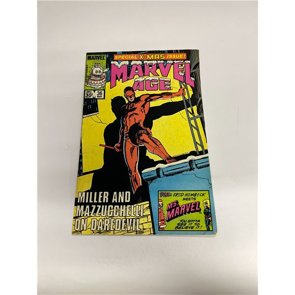 Marvel Age #36 Vintage Marvel Comic