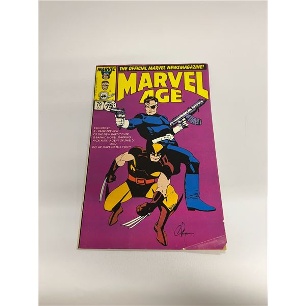 Marvel Age #79 Vintage Marvel Comic