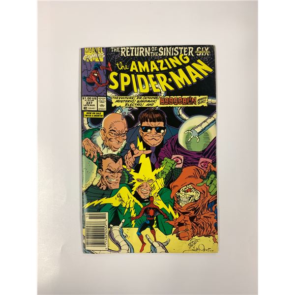 Spiderman #337 Vintage Marvel Comic