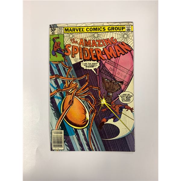 Spiderman #213 Vintage Marvel Comic