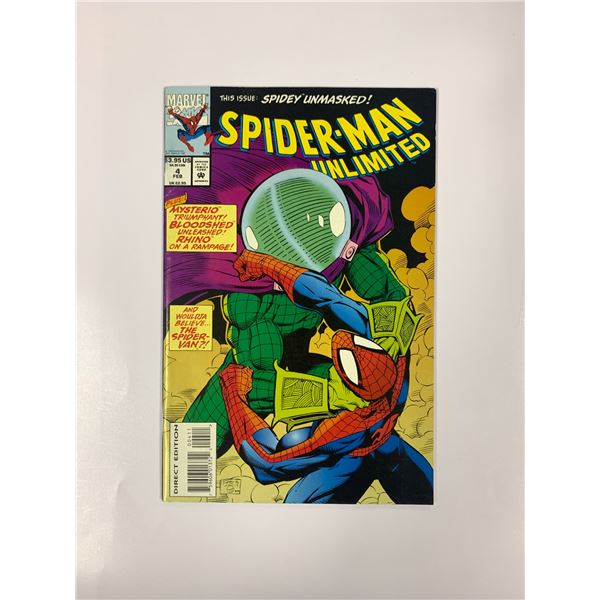 Spiderman #4 Vintage Marvel Comic