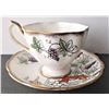 Image 2 : Tea Cup and Saucer - Queen Anne Bone China - The Queen's Beasts The Falcon of Plantagenets