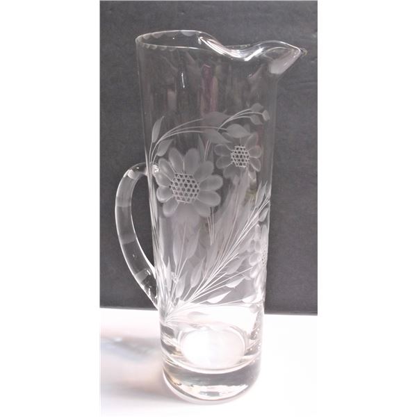Cornflower Crystal Lemonade Pitcher