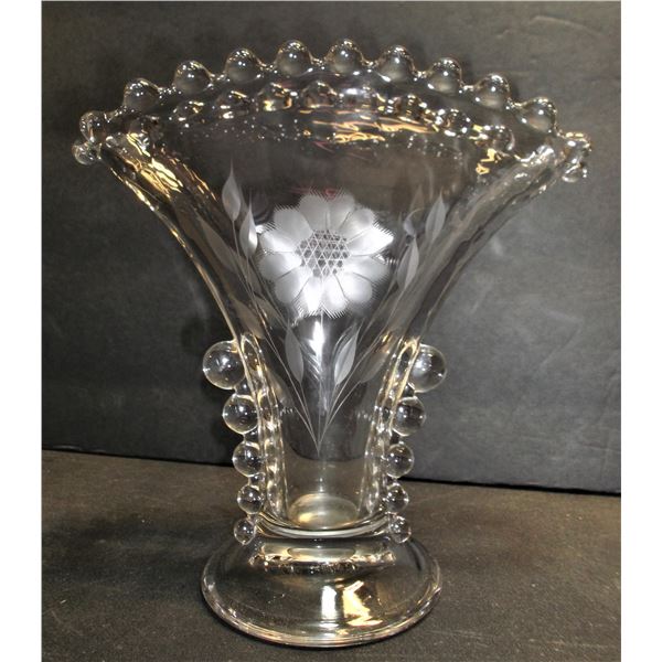 Candlewick Cornflower Crystal Vase